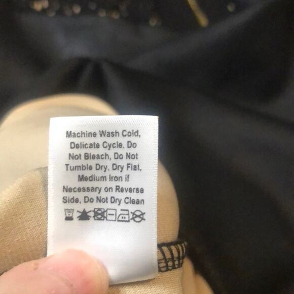 Anthropologie Black Dress - Picture 4 of 12